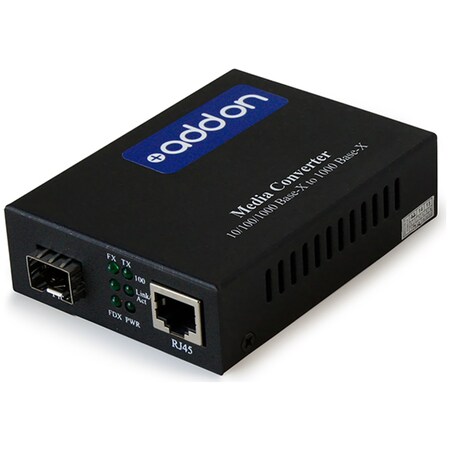 Add-On Addon 10/100/1000Base-Tx(Rj-45) To Open Sfp Port Media Converter ADD-GMC-SFP